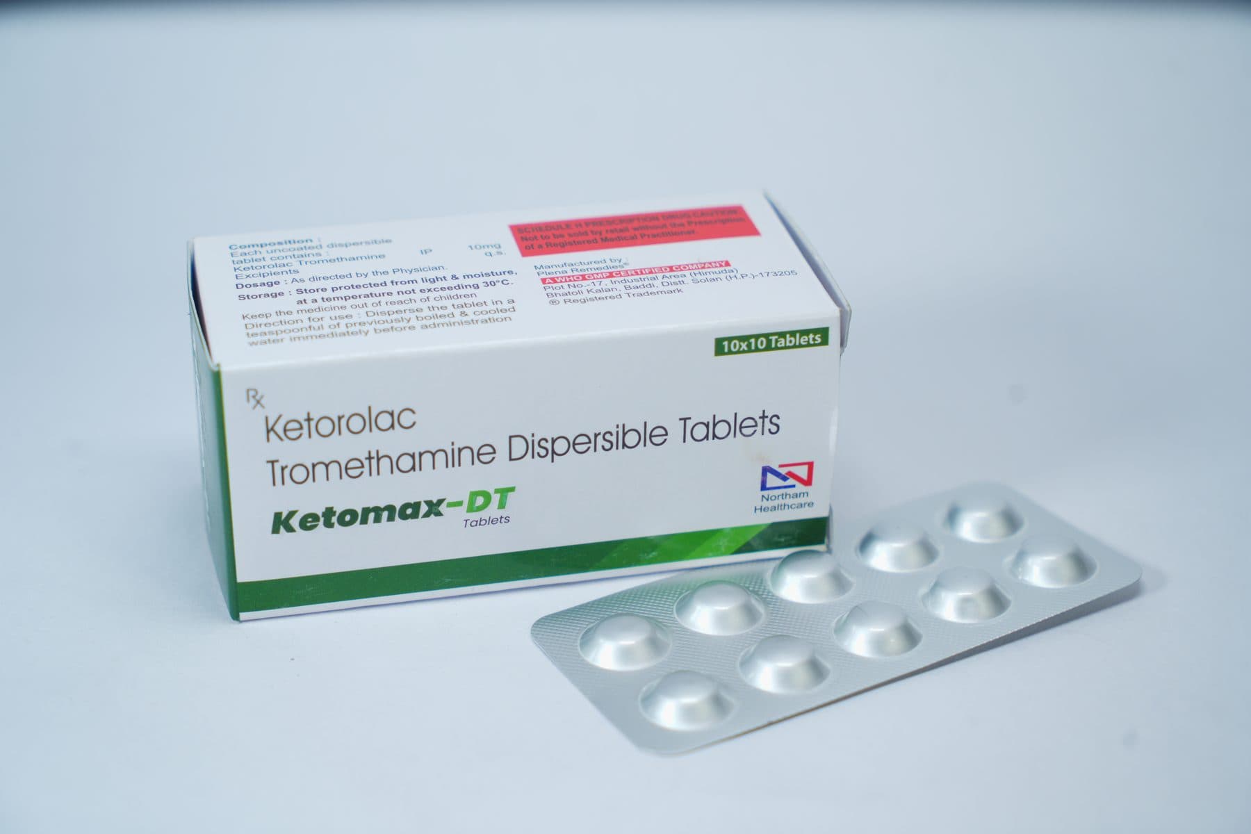Ketomax-DT — Ketorolac Tromethamine Dispersible Tablets