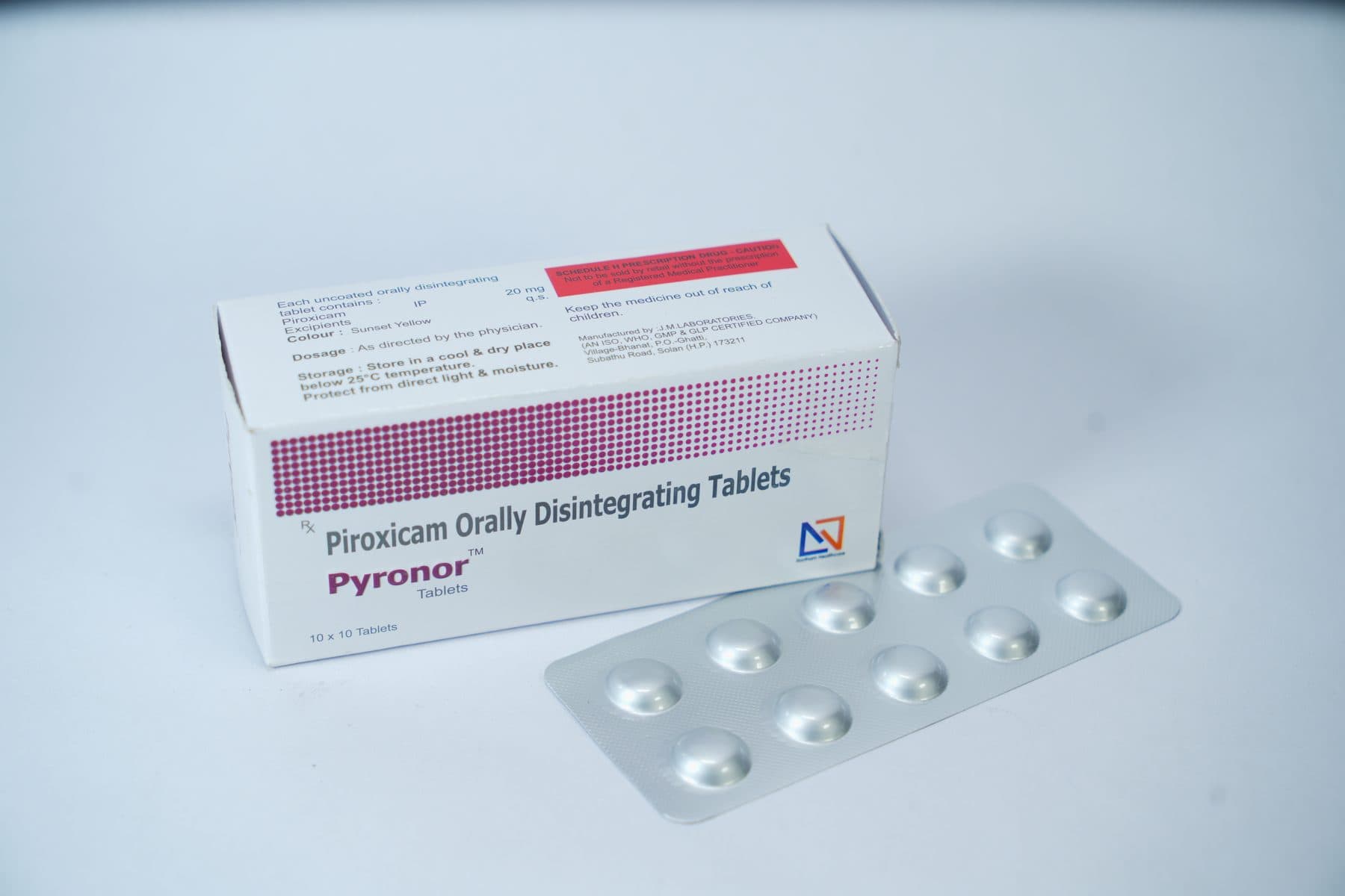 Pyronor — Piroxicam Orally Disintegrating Tablets